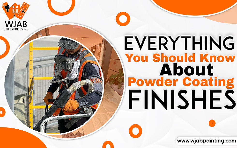 Everything You Should Know about Powder Coating Finishes