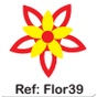 Miniatura: Artimagem Flor Papel Decorativa 2 Flores