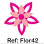 Miniatura: Artimagem Flor Papel Decorativa 2 Flores