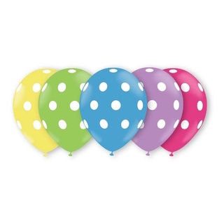 Miniatura: Balão Bolinha 9" Várias Cores - Pacote com 10 Unidades - Artimagem