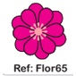 Miniatura: Flor Papel Decorativa 2 Flores