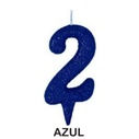 Miniatura: Artimagem Vela de Aniversário Styllo Premium de 0 ao 9 + ?