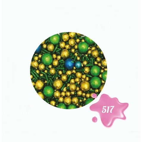 Miniatura: Artimagem Sprinkles Comestíveis De Açúcar (Frasco 75g) - Várias cores e modelos