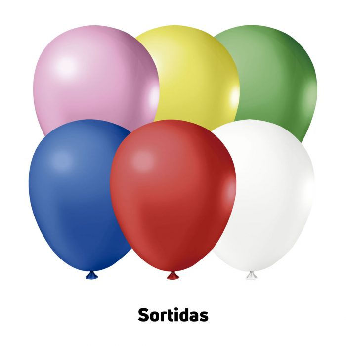 Miniatura: 50 Balões Bexigas de Festa Várias Cores Nº9 - Decoração Aniversário Arco látex