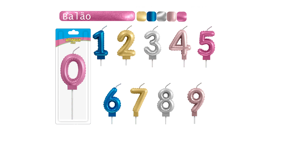 Miniatura: Artimagem Vela Balão Azul