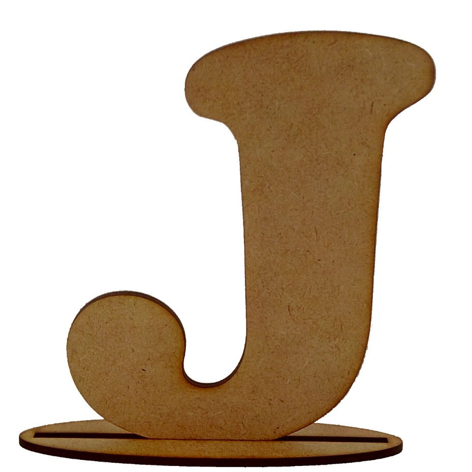 Miniatura: Letra MDF 11,7 Cm de Altura -  10Unidade