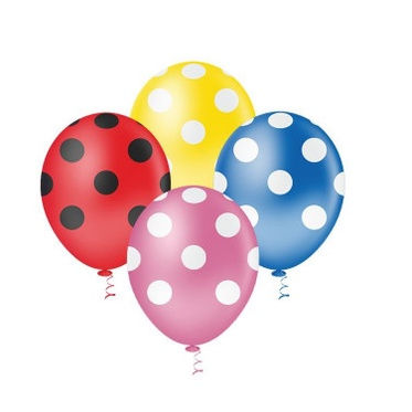 Miniatura: Balão Bolinha 9" Várias Cores - Pacote com 10 Unidades - Artimagem
