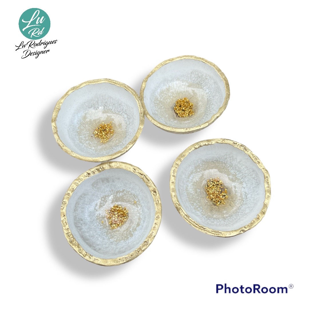 jogo 2un. de Bowls Resina 60ml