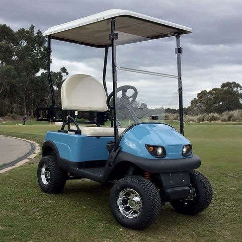 Single Rider Golf Cart