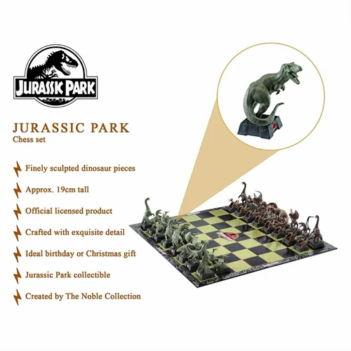 Miniatura: Juego de ajedrez de Jurassic Park