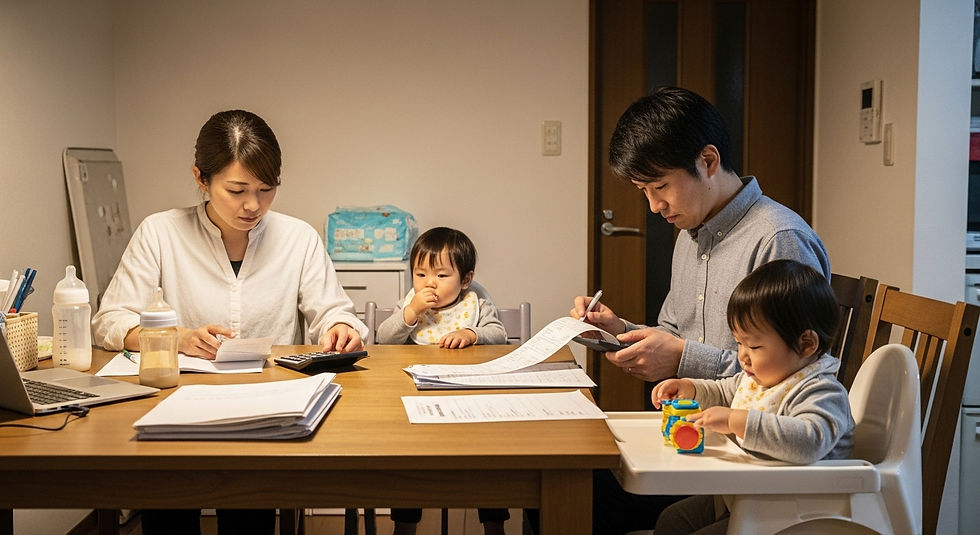 仕事と子育ての両立術。双子の育児で直面する金銭的負担への賢い対処法