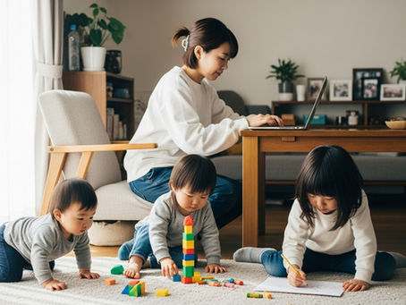 3人を育てる子育てママの仕事術。マルチタスクをこなすための効果的な思考の特徴