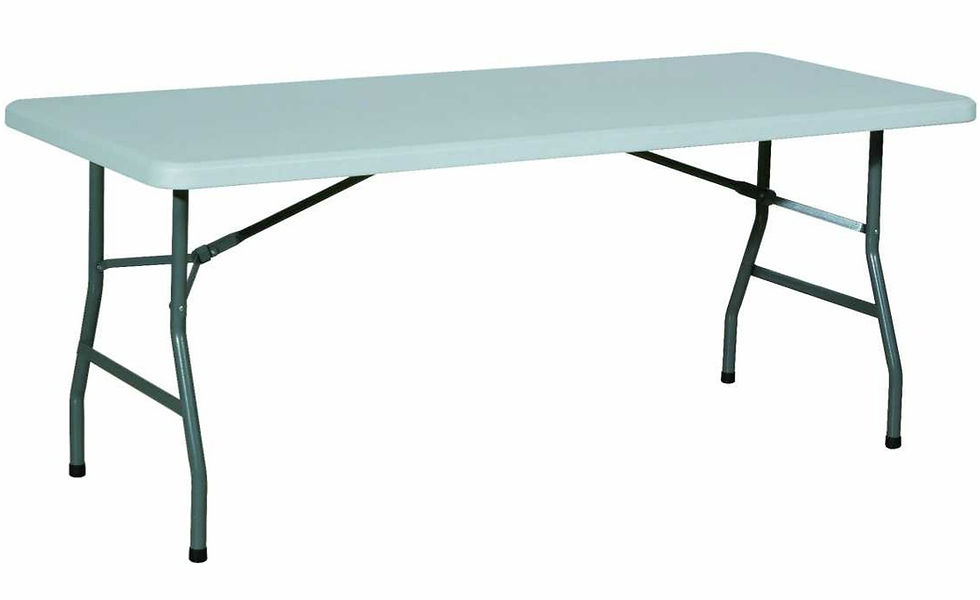 Table banquet 183 x 76 cm