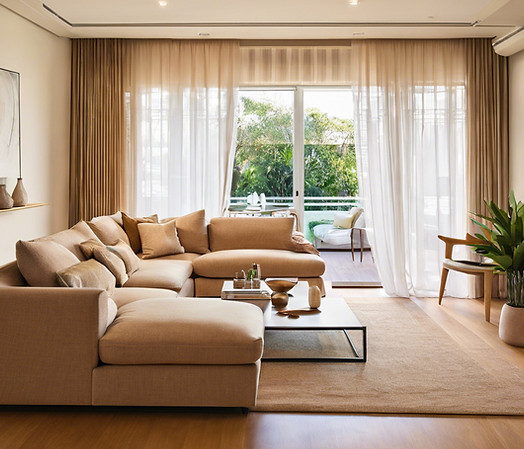 living area with Sheer curtains.jpg