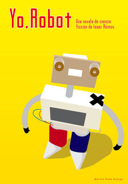 Cartel Vectorial: Yo, Robot
