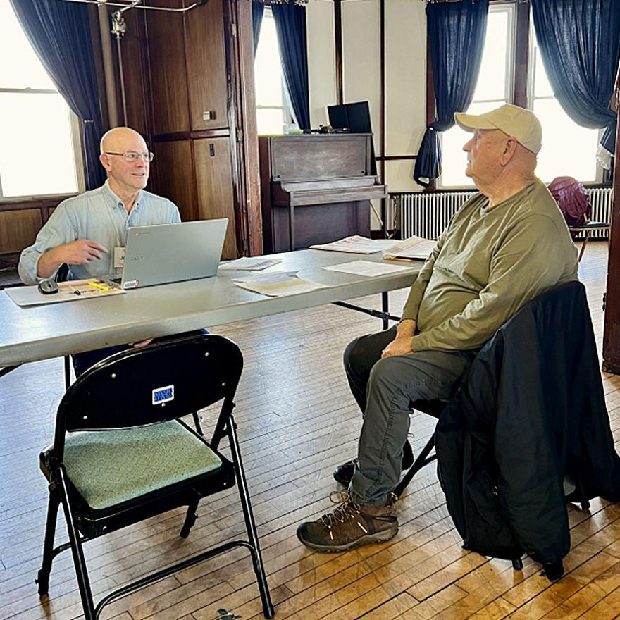 John Smith, longtime AARP Local Tax Aide Coordinator and RSVP volunteer.