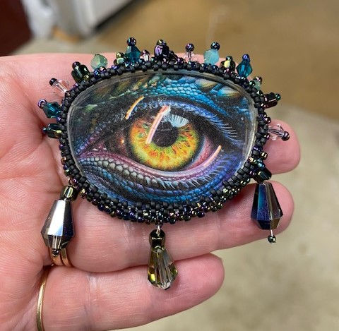 Beading | Beaded Brooch