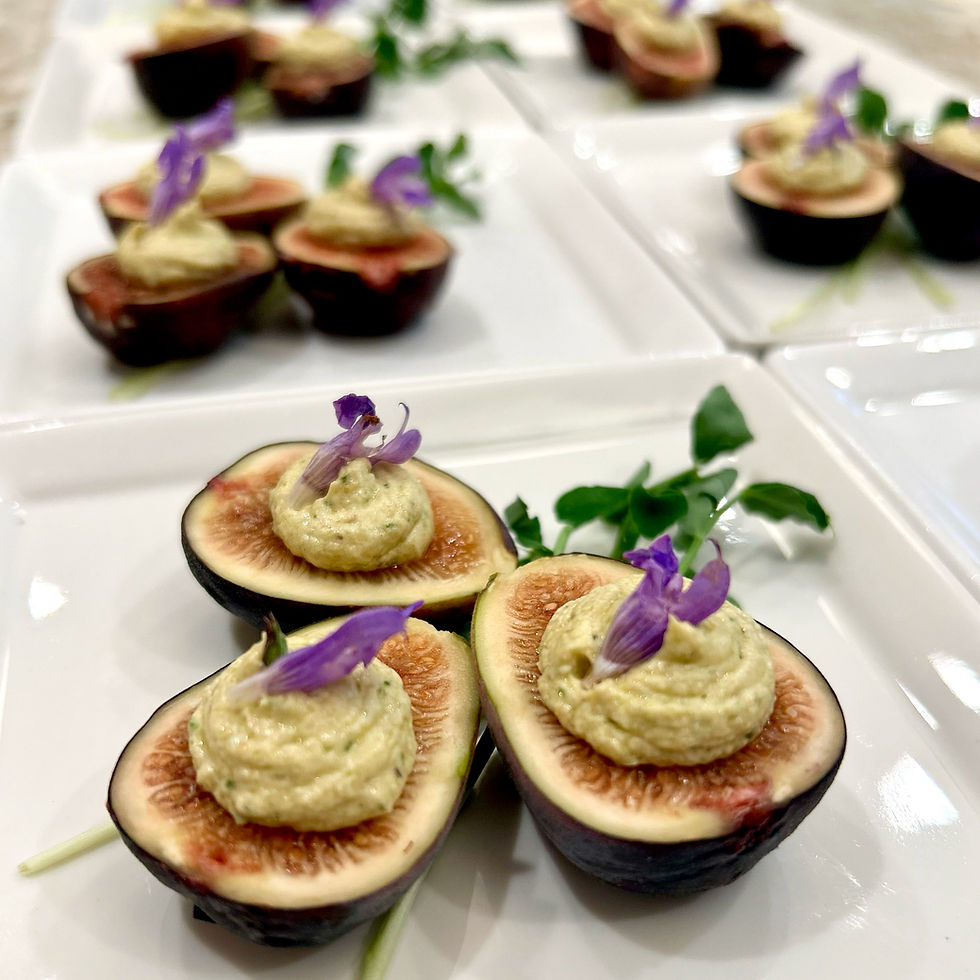 Pistachio Honey Whipped Feta & Fresh Figs