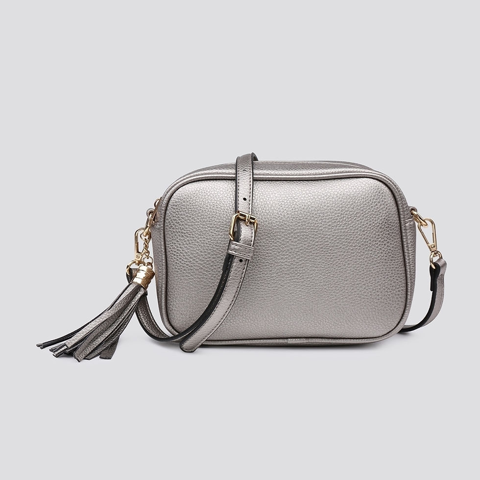 Thumbnail: Autumn/Winter - Faux Leather Crossbody bag with matching strap
