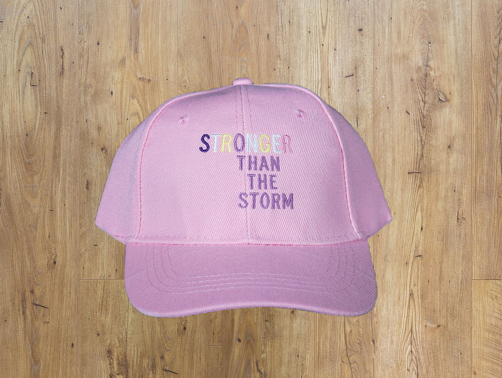 Baseball Hat Cap Stronger than the storm