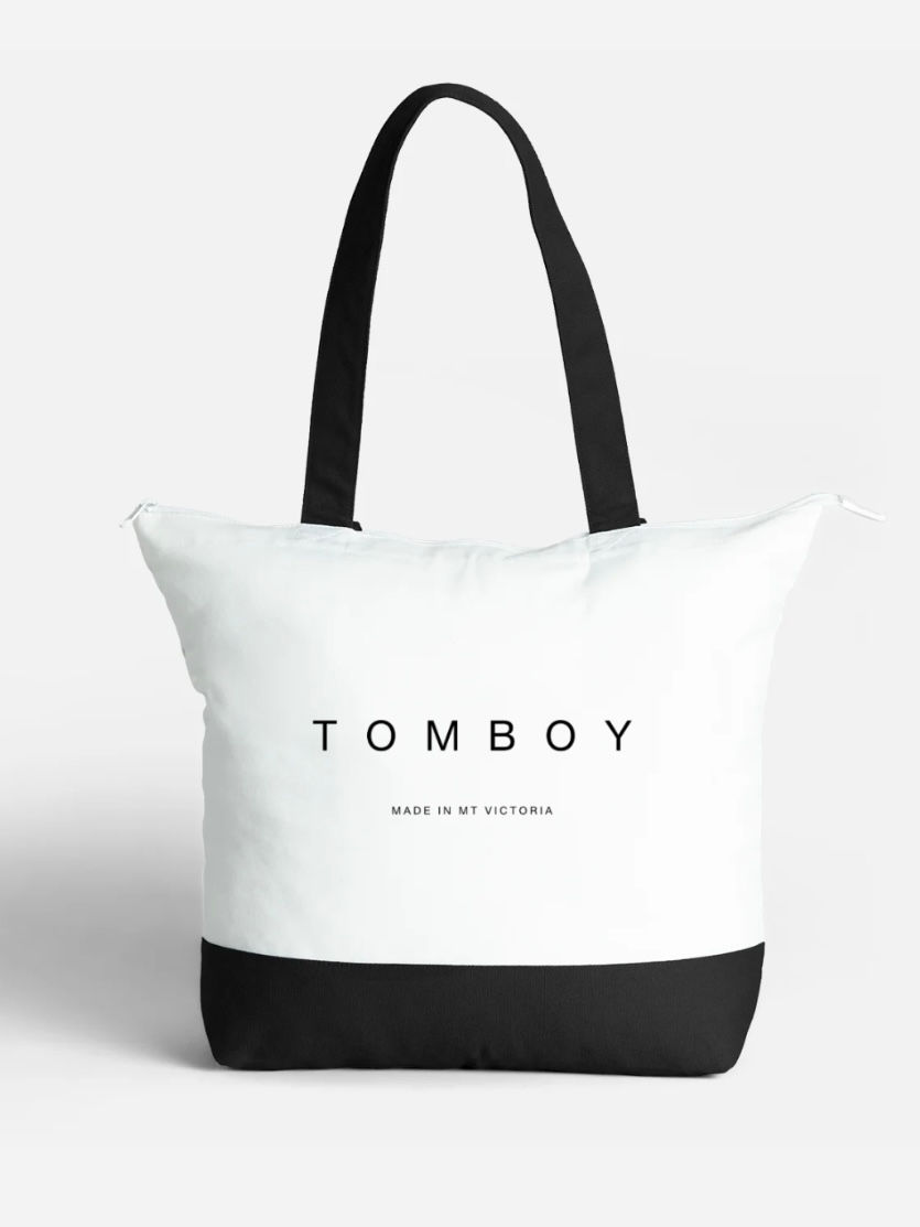 TOMBOY BLACK & WHITE TOTE