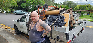 Man and Ute for rubbish removal services in Brisbane and Ipswich call 1300916773