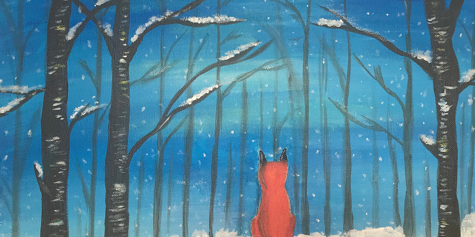 Paint Event - Wintry Woods