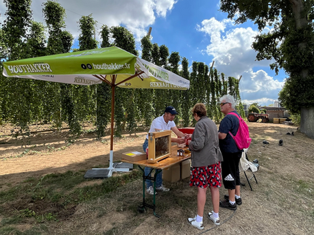 La kermesse à la brasserie 3 Monts