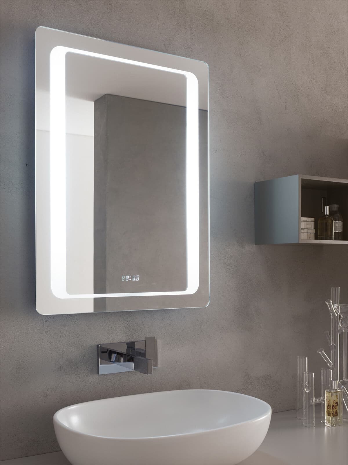 Brilliant Innovation Light Up Bathroom Mirror Bathroom Mirror