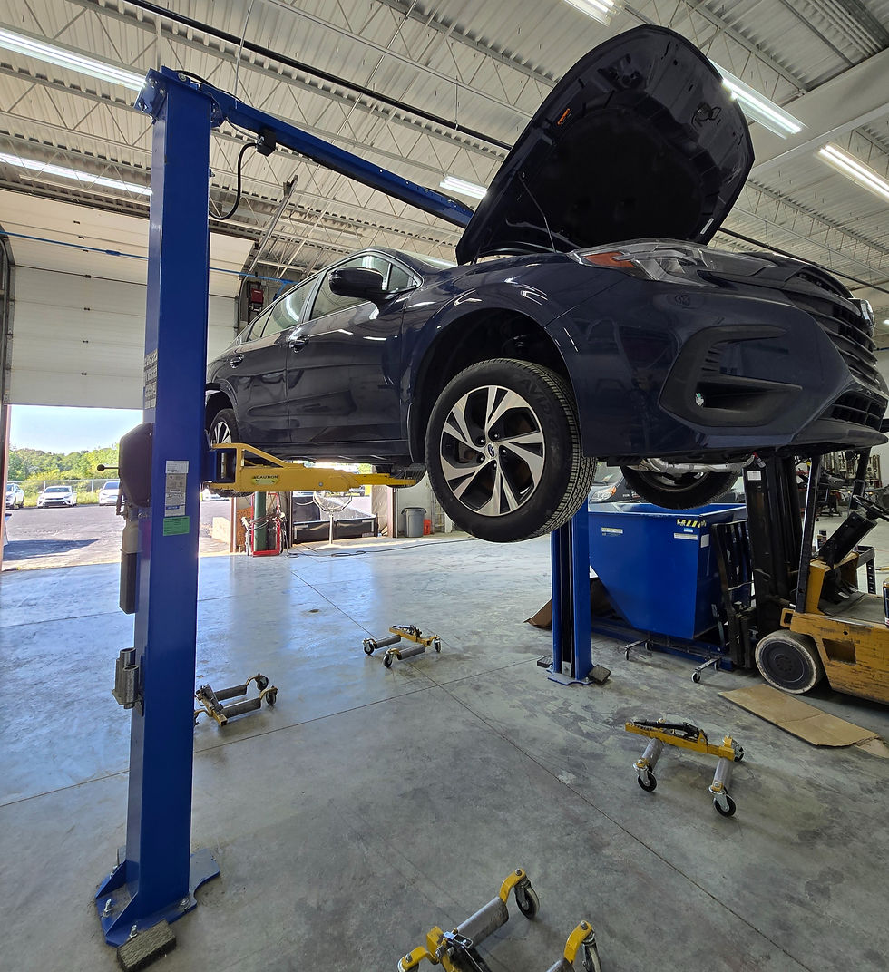This Subaru is about to undergo OEM-required procedures — including steering column removal and rack & pinion measurement — to ensure it’s safe, precise, and ready for the road again.