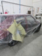 Dog leg repair has been primed