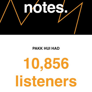 This is a personal record, 10k Spotify listeners in May! Thank you all for listening!