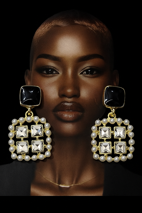 Elegant Afrocentric Jewelry and Portrait.png
