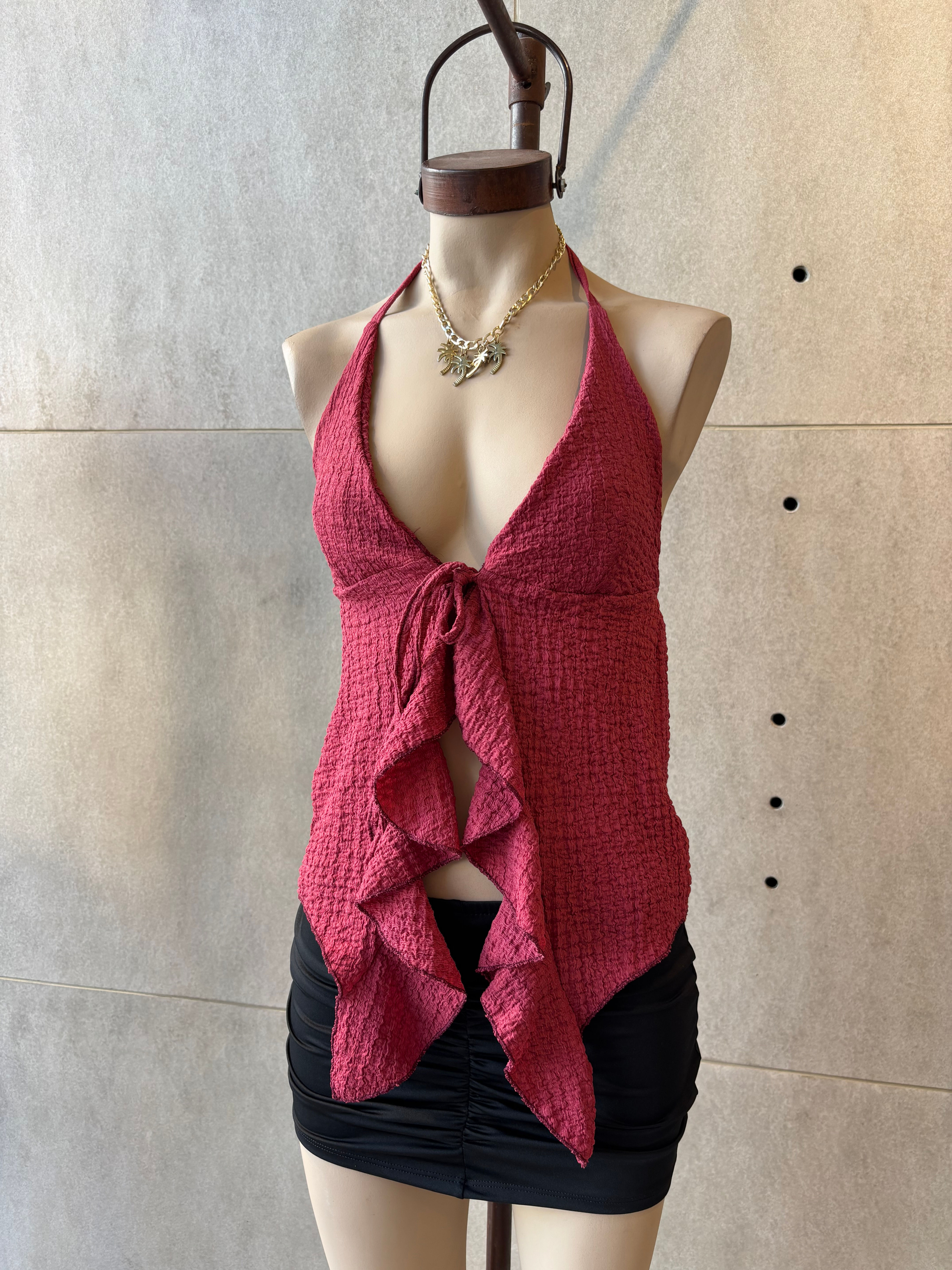 TOP BRUSELA CON VOLADO ARED