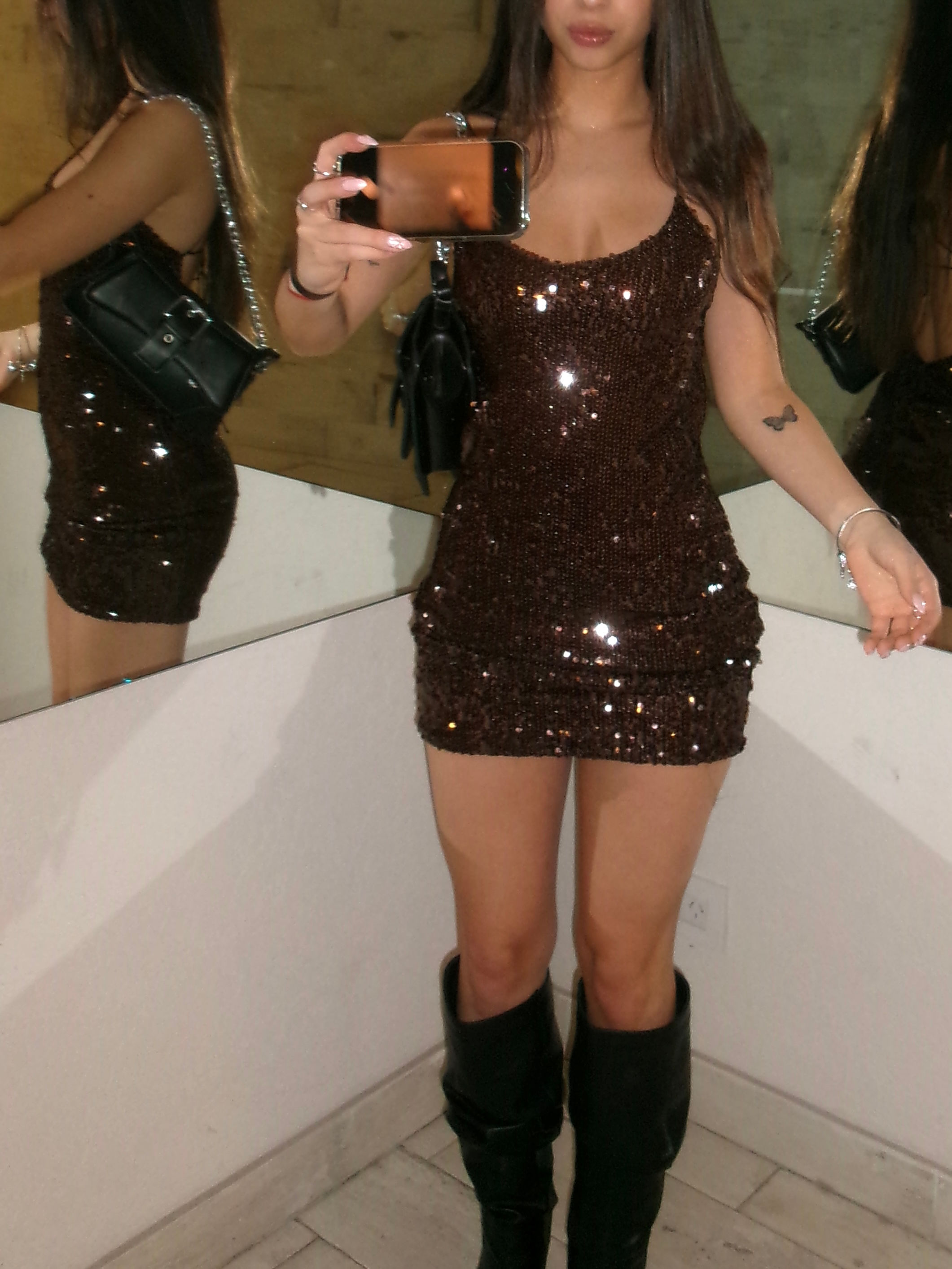 VESTIDO LENTEJUELA IBIZA EMILEE