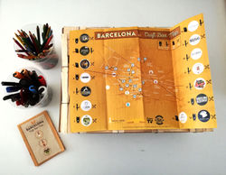 Barcelona Craft Beer Map Design