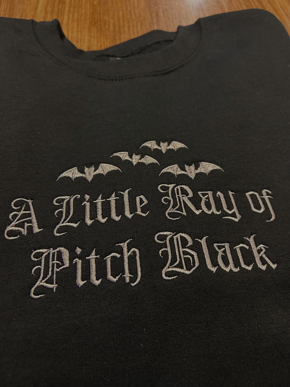 A Little Ray of Pitch Black