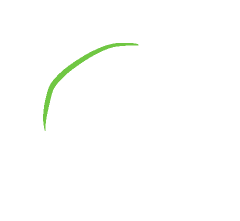 a lime green circle formation gif 
