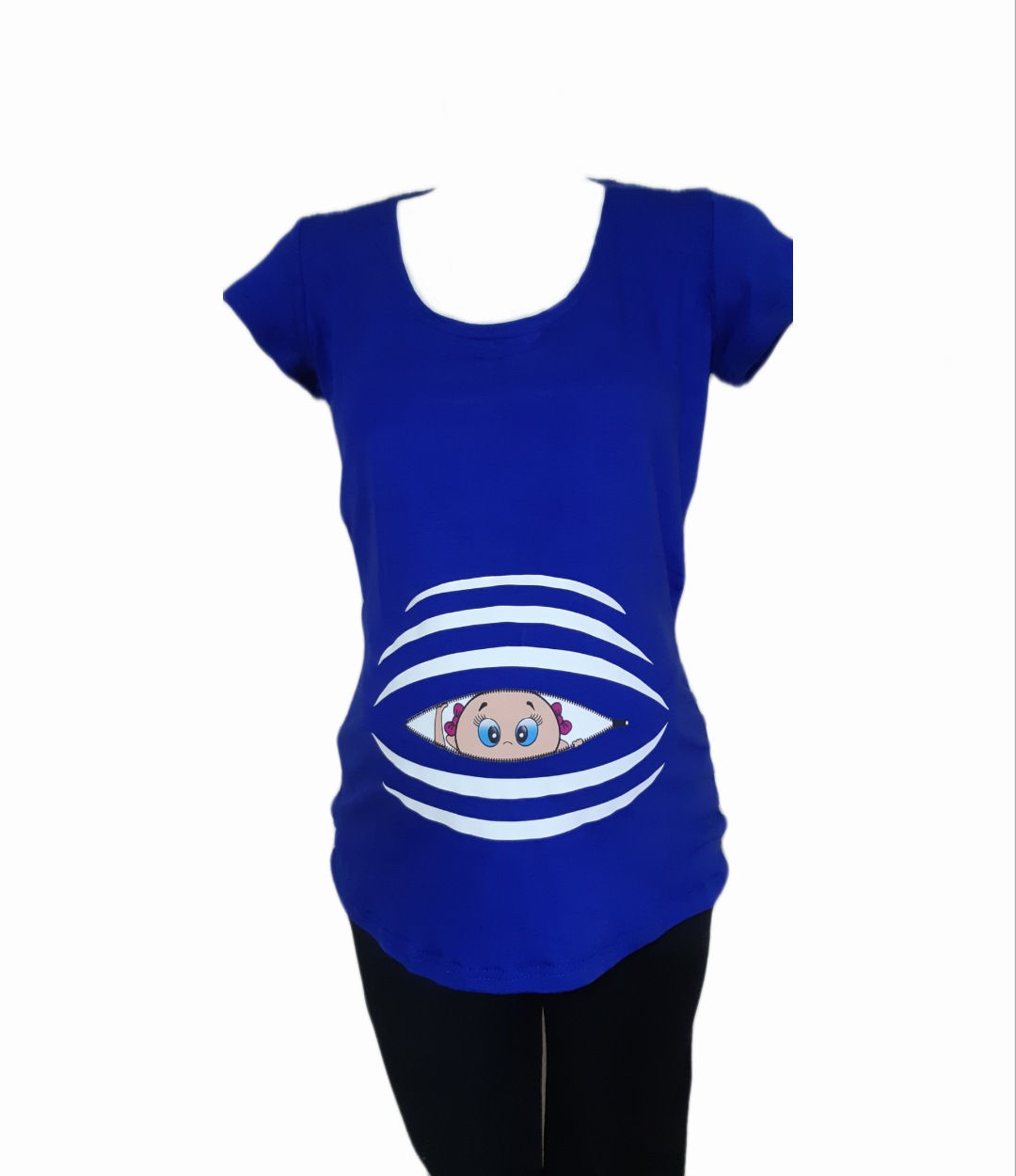 Polera Maternal Estampado Bebé.