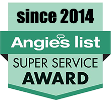 Angie's List Super Service Award since 2014