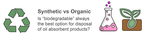 Disposal: Synthetic vs Organic