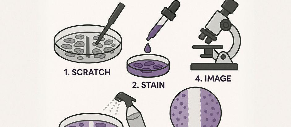 Crystal Violet Staining For Scratch Assay