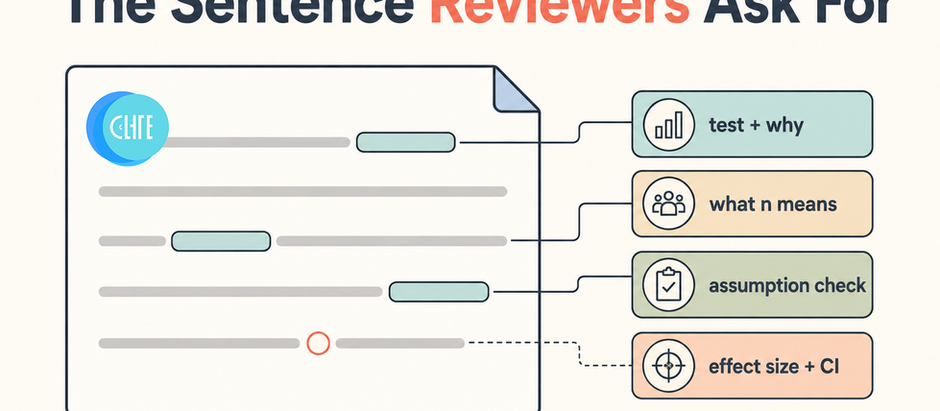 How to Report Your Statistics in a Methods Section Reviewers Won't Question