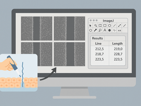How to use ImageJ for Scratch Assay Analysis