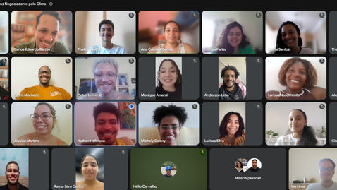 Coordenador de Projetos do NetLab ministra aula sobre desinformação climática para jovens negociadores pelo clima