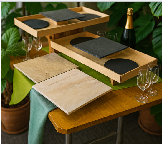 チーズパーティーのデザイン構成