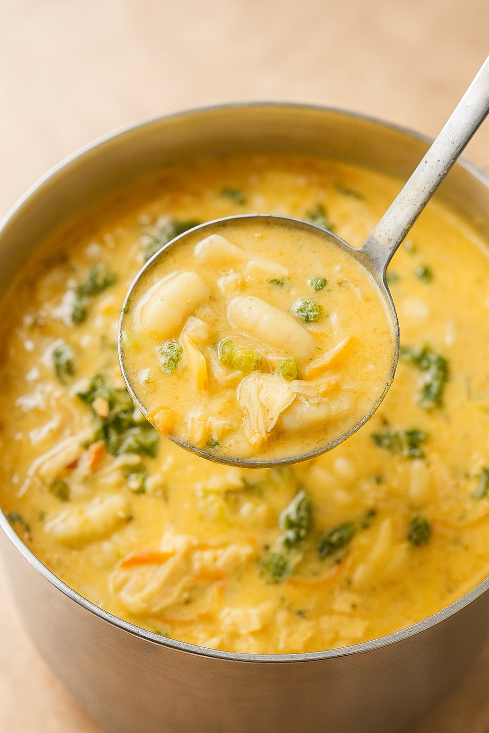 Sopa Vegana de Gnocchi (Cremosa + Lista en 30 Minutos)