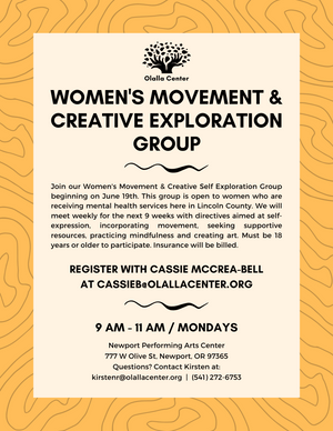 Women's Movement & Creative Self Exploration Group