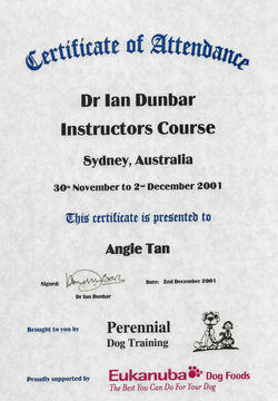 Ian Dunbar Instructors Course