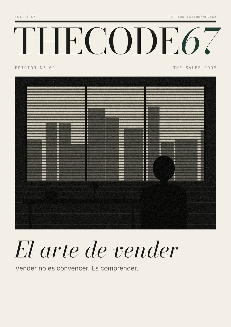 Portada de la edición Nº 02, El arte de vender.